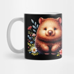 Cute Baby Wombat Mug